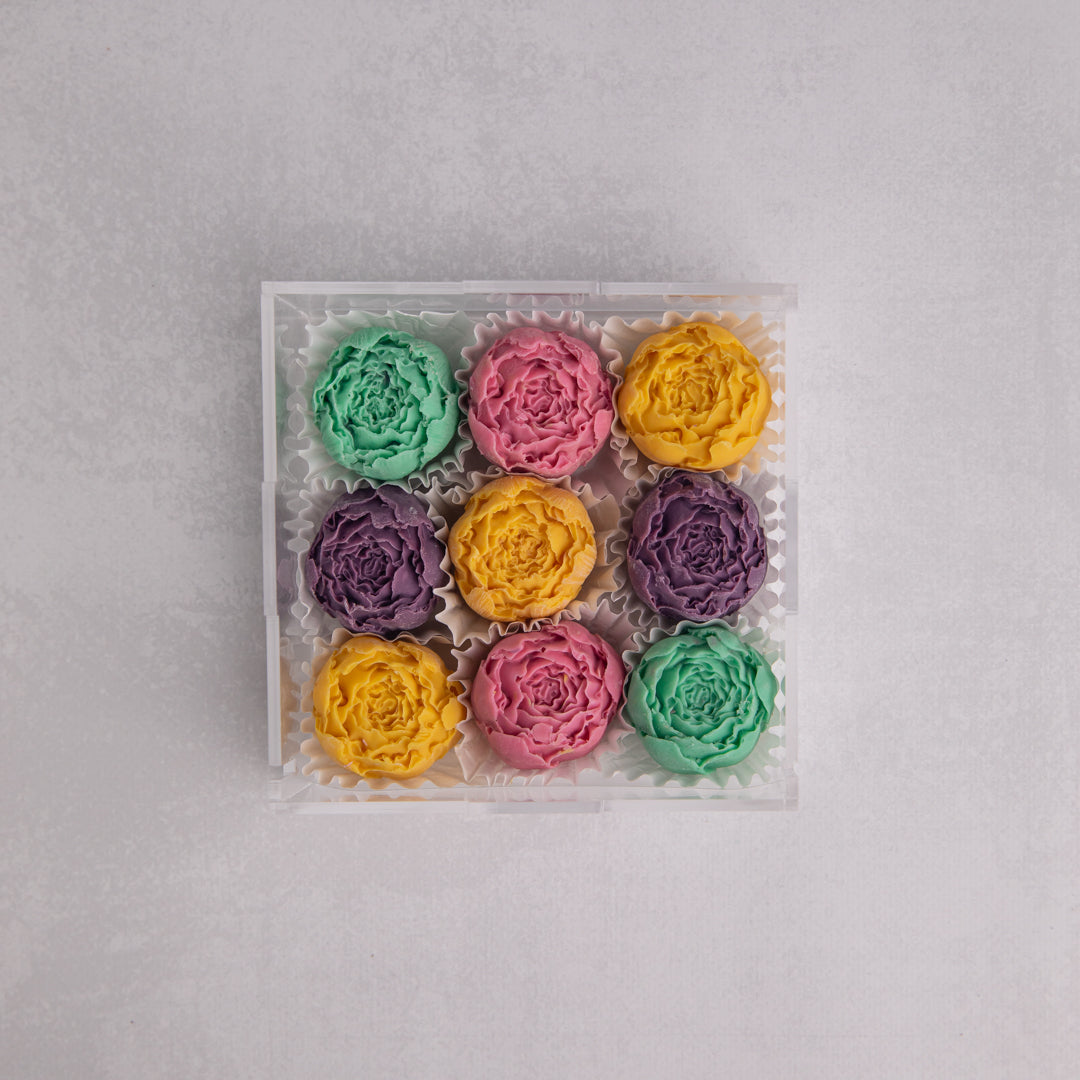 Colorful Assorted Chocolate Flowers