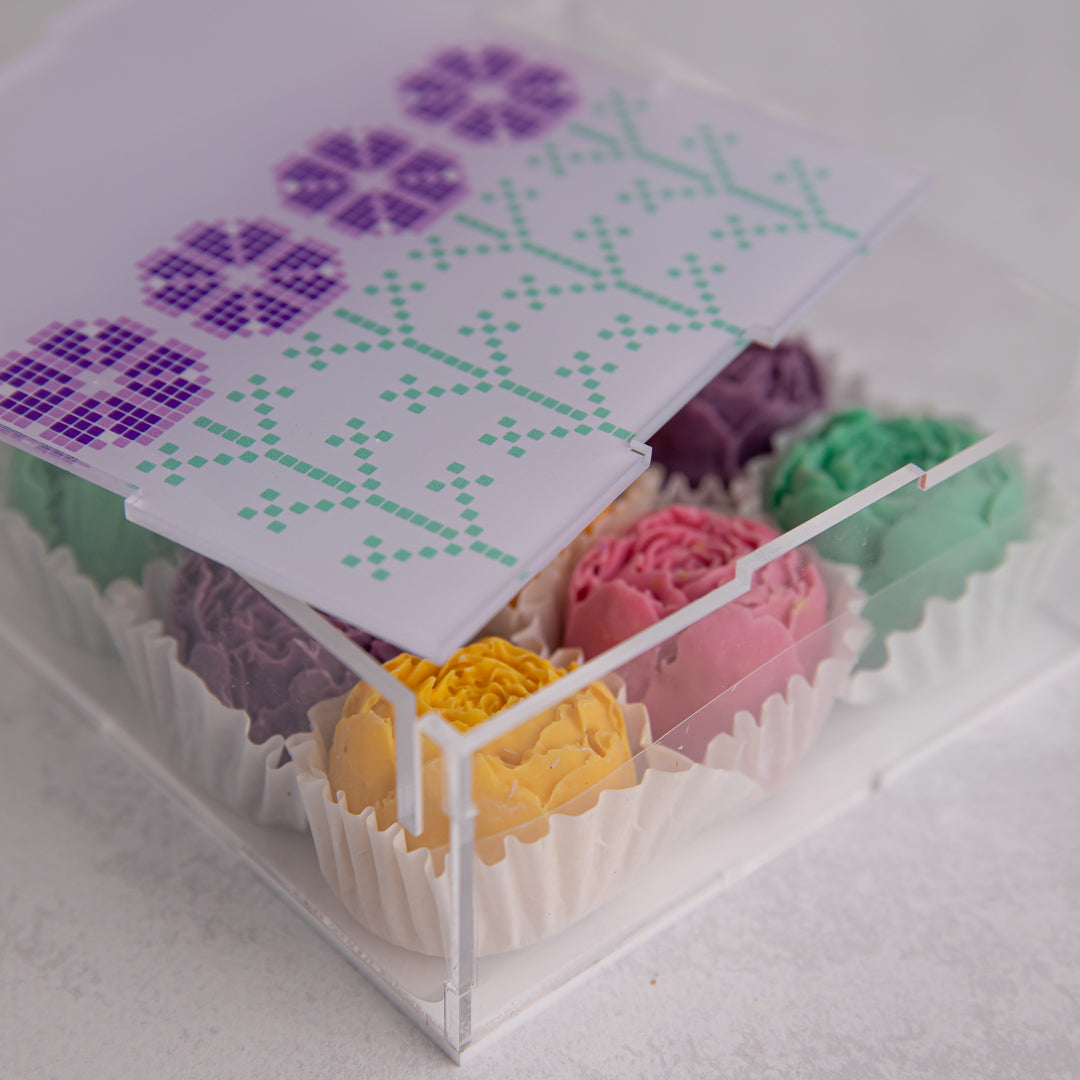 Colorful Assorted Chocolate Flowers