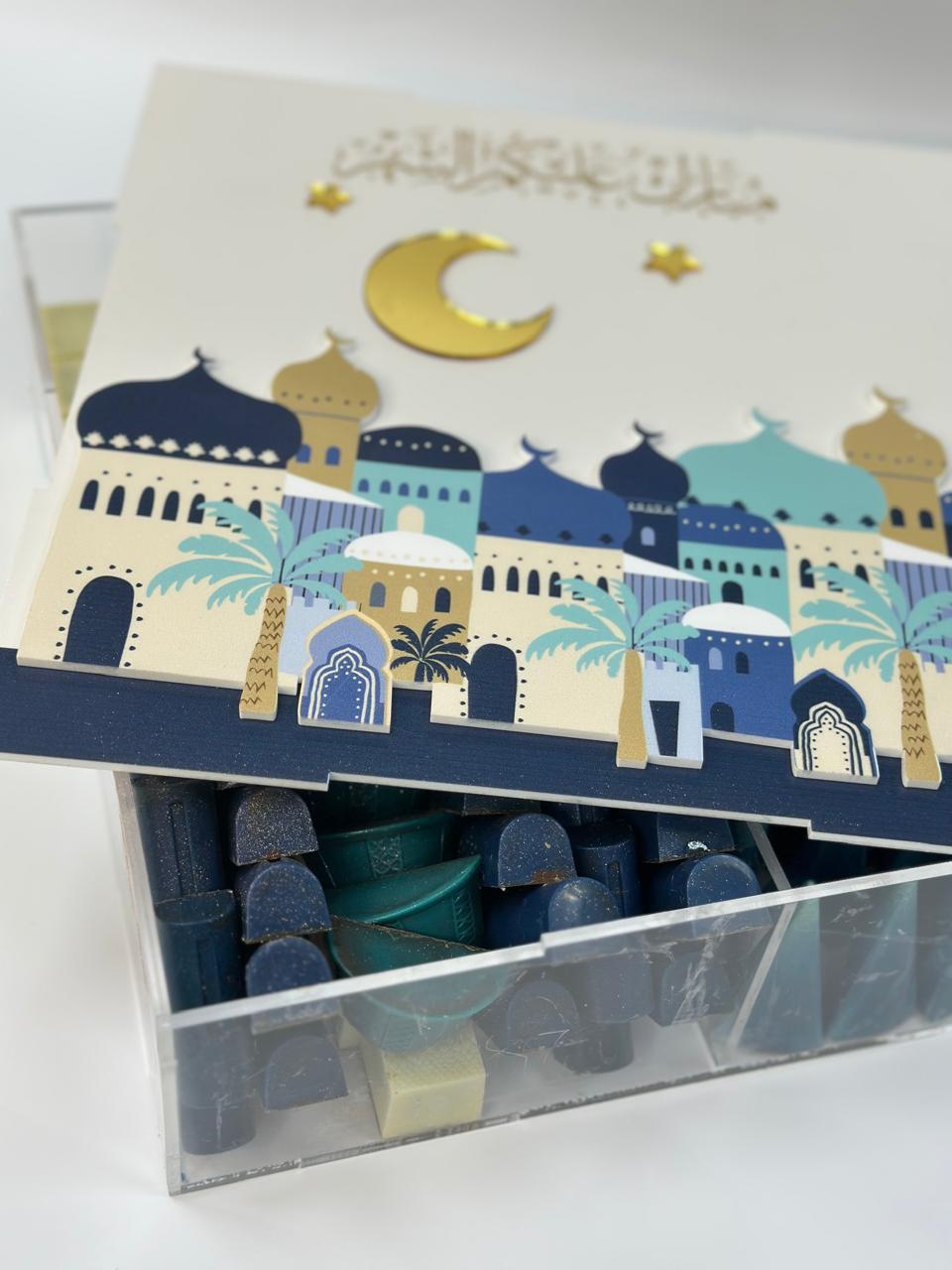 الشوكولاتة البلجيكية مع حشوات مختلفة